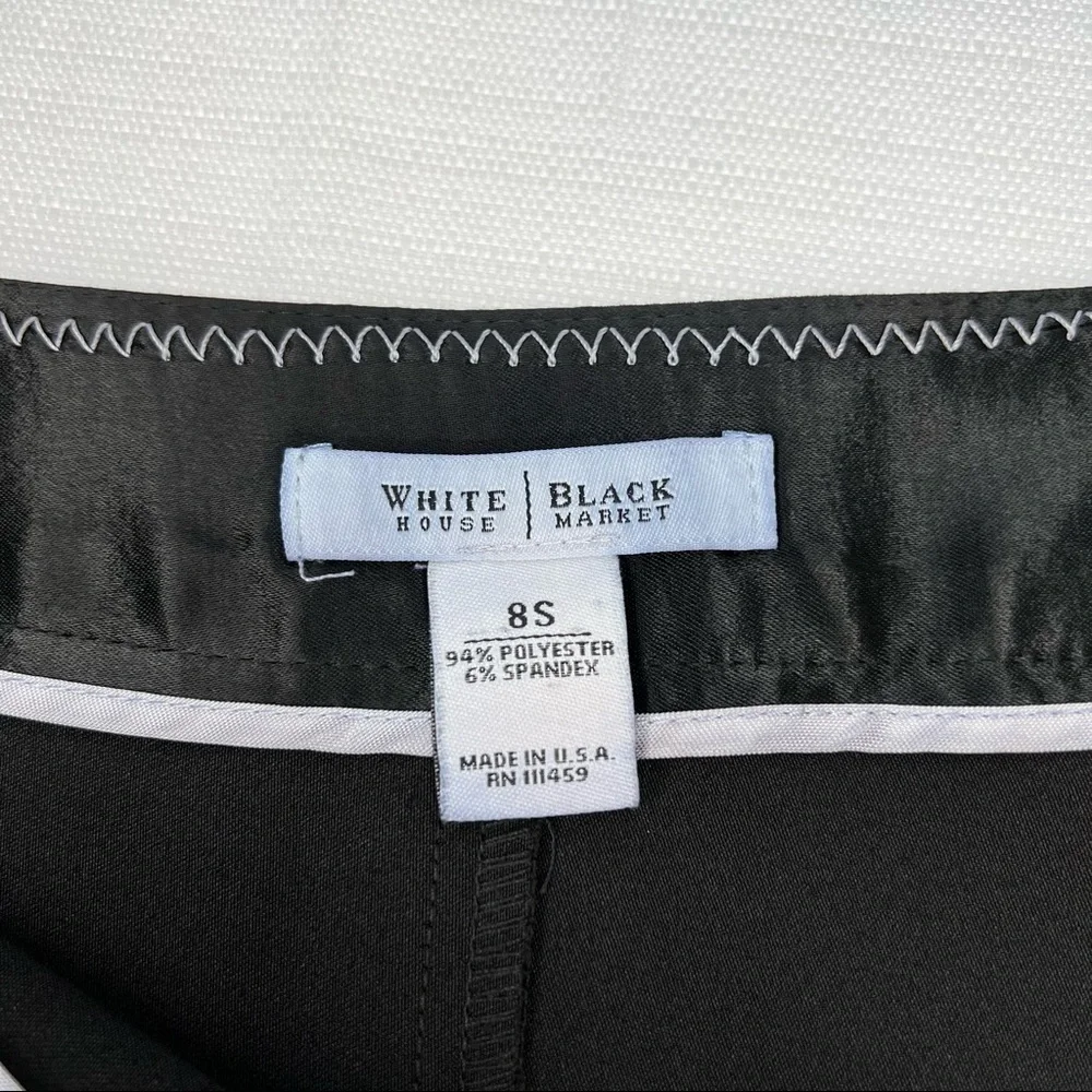 White House Black Market Black Pants. Size 8S